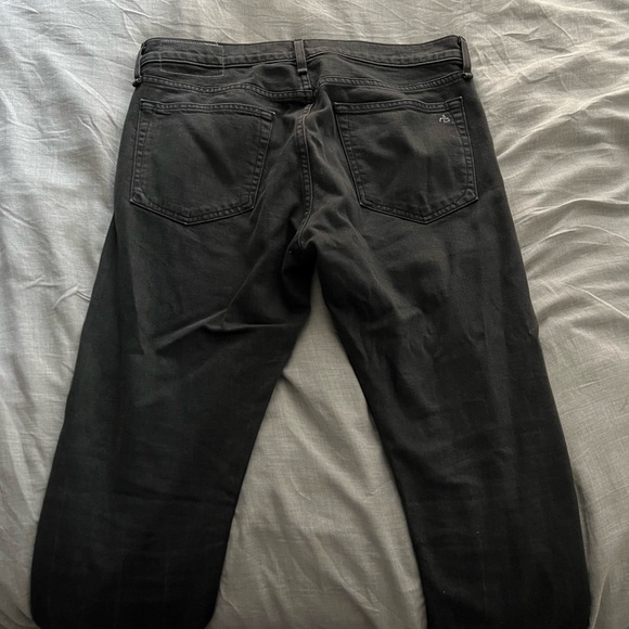 Rag and Bone Fit 2 Slim Dark Grey Jeans. Size 31 - Picture 2 of 4